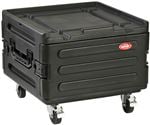 SKB Roto Molded Rack Expansion Case with Wheels Front View